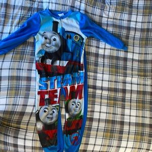 Fleece Thomas and Friends Onesie 4T